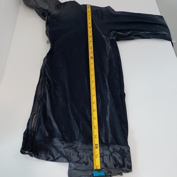 Wicked Quick French Terry Charcoal Crinkle Built For Speed Hoodie - Picture 11 of 13